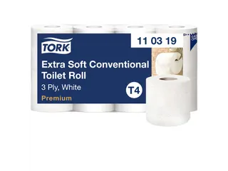 Toiletpapier Tork T4 Premium 56x155 vel wit 110319 - 1