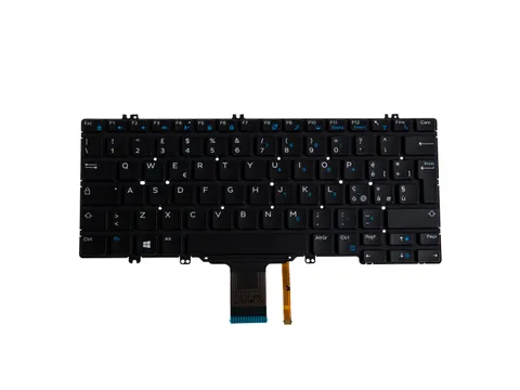 Origin Storage KB-7W9JY, Clavier, Italien, Clavier backlight, DELL, DE