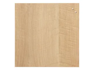 Glasmagneetbord Naga 45x45cm eiken - 1