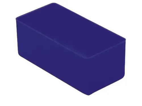 Inzetbak HxLxB 40x99x49mm Polystyreen Blauw 50 stuks