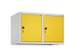 opzetkast,v. locker,2vak.,vak B 400mm,HxBxD 500x800x500mm,draaigrendel