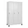 locker voor scheiding van kleding,HxBxD 1950x1200x500mm,3vak
