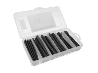 Set Thermische Krimpkousen - Zwart Met Lijm - 10cm - 85 Stuks - IN Op - 2