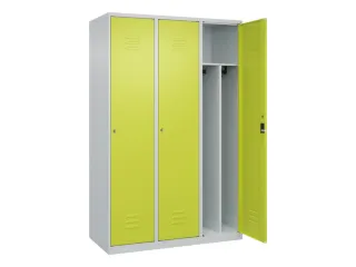 locker voor scheiding van kleding,HxBxD 1850x1200x500mm,3vak - 2