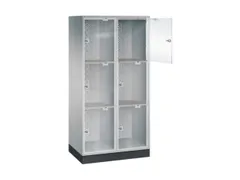 grootvolume-lockersysteem,HxBxD 1750x820x500mm,2x3vakken,cil.-slot