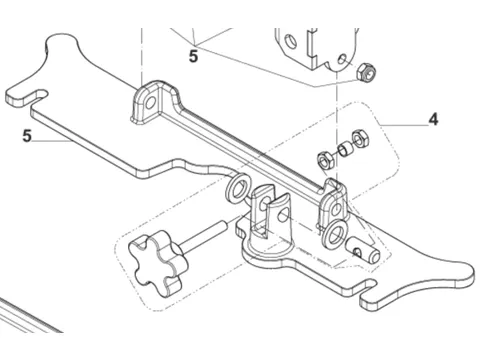 Houder Zuigmond Bevestiging