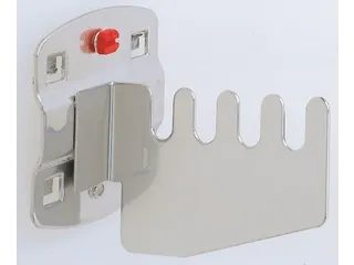 Beugelzaaghouder Geperforeerde Platen Voor 4 Zagen Aluminium-Kleurig - 1