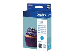 Brother LC123CBP MFC inktcartridge cyaan 600 pagina's