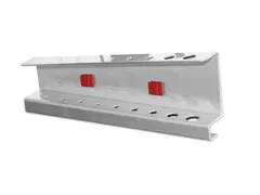 Abax-Zeskanthouder Geperforeerde Platen B 200mm D 1-11mm Aluminium