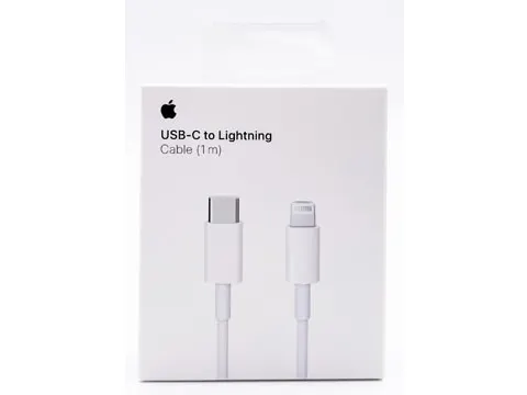 kabel, Lightning (8-pin) naar USB-C, 1 m, wit