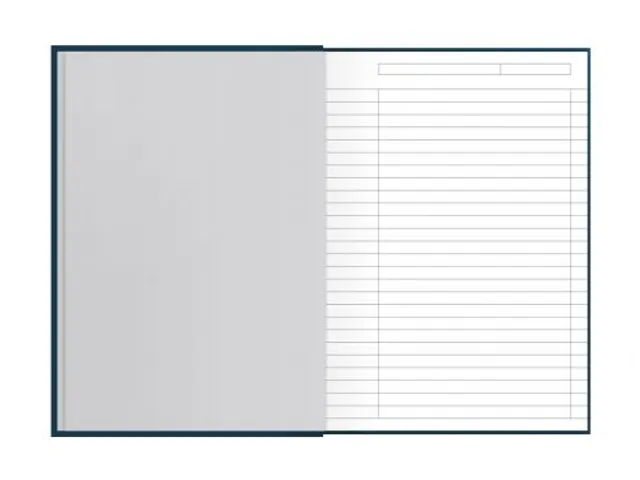 Livre relié Oxford Smart Black A5 ligné 96 feuilles