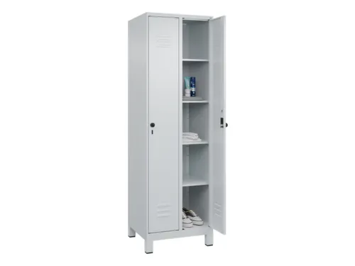 wasgoedverdeelkast,HxBxD 1950x600x500mm,vak B 300mm,draaigrendel