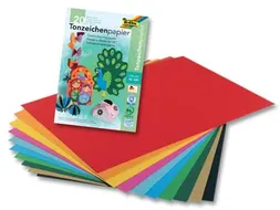 Folia Gekleurd Tekenpapier A4 Assorti