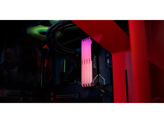 64GB 3600MT/s DDR4 CL18 DIMM (Sets van 2) FURY Beast RGB