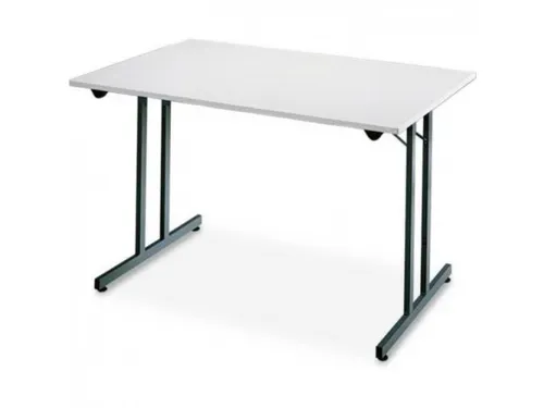 Klaptafel Vrijstaand 120x70 Cm Onderstel Zwart Blad Beuken