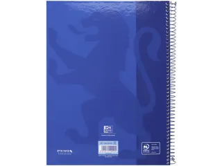Notitieboek Oxford Classic Europeanbook A4+ 4-gaats lijn 80vel blauw - 3
