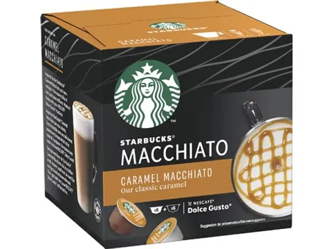 Nescafé Dolce Gusto Koffiecapsules Starbucks caramel macchiato, 12 st