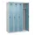 locker voor scheiding van kleding,HxBxD 1850x1200x500mm,4vak