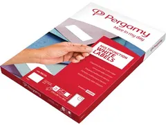 Witte Etiketten Ft 105x42.3mm Rechte Hoeken Pak Van 1400 Etiketten