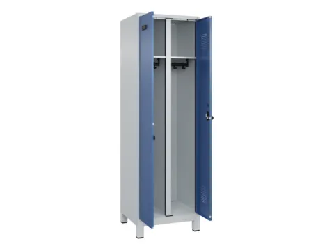 locker voor scheiding van kleding,HxBxD 1950x600x500mm,2vak