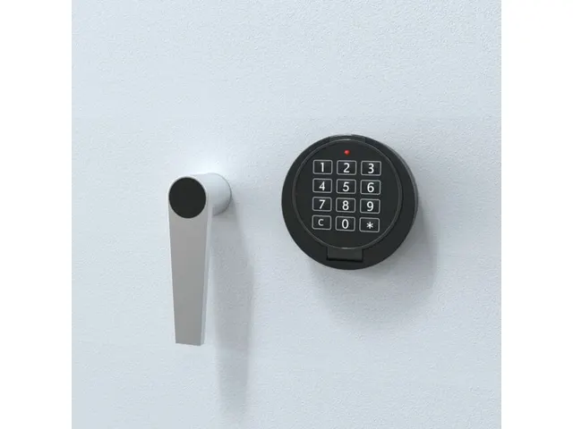 Salvus Verona HS1 archiefkast elektronisch slot 122x93x52cm Lichtgrijs