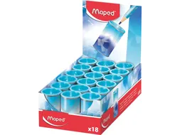 Puntenslijper Maped Arctic Vibes 1-gaats display a 18 stuks blauw