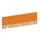 baliepaneel,v. bureau,aanbouw achter,B 1400mm,NE-esdoorn,BN3005-geel