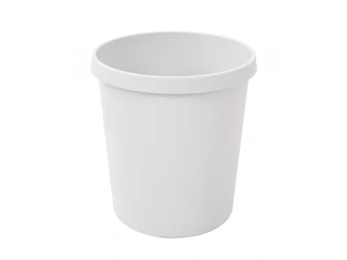 Ronde Papierbak 18 Liter Grijs