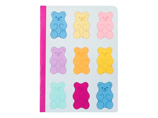 Cahier d'exercices B'LOG SWEET CANDY A5 ligne 48 feuilles 90 gr rétra