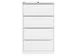 hangmappenkast,HxBxD 1321x800x622mm,4hangmappenframes,twee banen