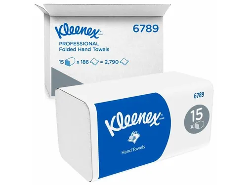 Kleenex 6789 handdoek Ultra I-vouw 2-laags wit