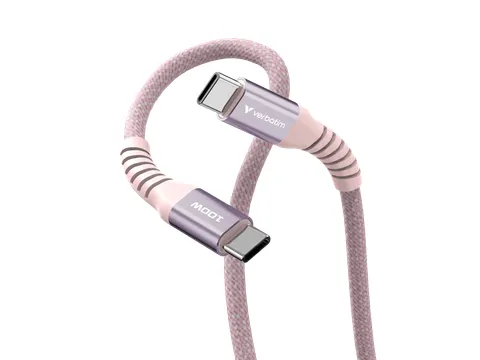 S+C Magnetische Usb-C Kabel roze 100W 31857 480Mbps 1.20m