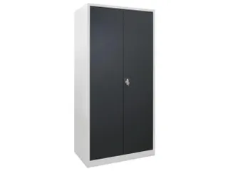 universele kast,HxBxD 1950x920x500mm,4xStalen bodem,duwstangsluiting - 1
