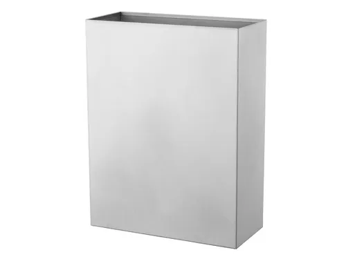 Afvalbak 25 Liter Open Rvs