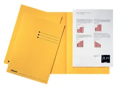 Vouwmap Esselte A4 manilla 180gr geel