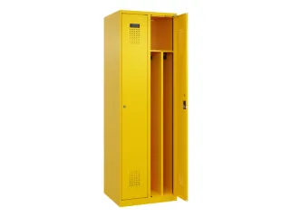 locker voor scheiding van kleding,HxBxD 1850x600x500mm,2vak - 1