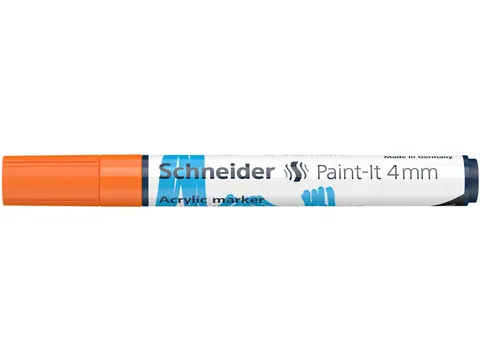 Acrylmarker Schneider Paint-It 320 4mm oranje