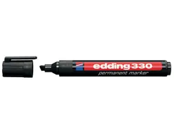Viltstift Edding 330 Schuin Zwart 1-5mm