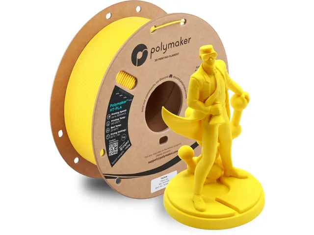 Filament 3D Polymaker HT-PLA 1,75mm jaune 1kg