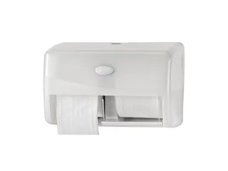Euro Products 431003 Pearl Toiletpapierdispenser corelessrol Pearl wit - 1