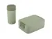 #Lunchset groen 17,7x17,7x 8,7 cm