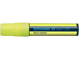 Krijtmarker Schneider Maxx 260 fluorgeel - 3
