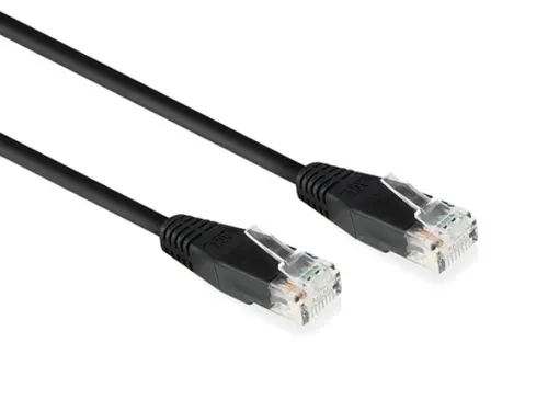 CAT6 U/UTP Netwerkkabel, Koper, 15m, Zwart