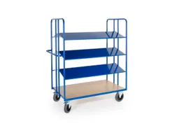 verzamelwagen,draagverm. 300kg,4etage(s),laadvl. LxB 1350x400mm
