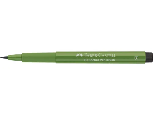 Tekenstift Fc Pitt Artist Pen Brush 167 Permanent Olijfgroen