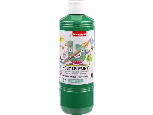 Plakkaatverf Bruynzeel groen fles à 500ml