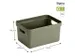 Sigma Home opbergbox 13L donkergroen - 35x24,6x18,3cm
