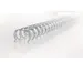 Draadrug GBC 9.5mm 34-rings A4 zilver 100stuks