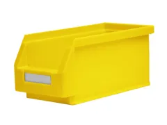 Magazijnbakken Pe Hxbxd 130X140X290/245Mm Geel