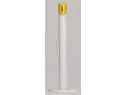 Staande Asbakzuil 2 liter H 1005mm Rond Ral9016 Ral1023